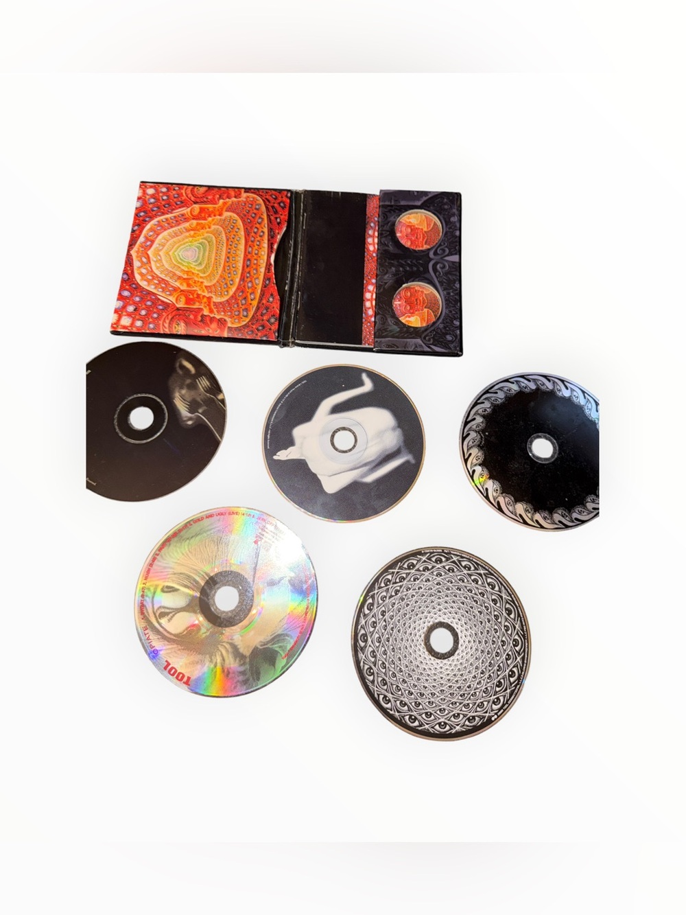 Collection of Tool CDs